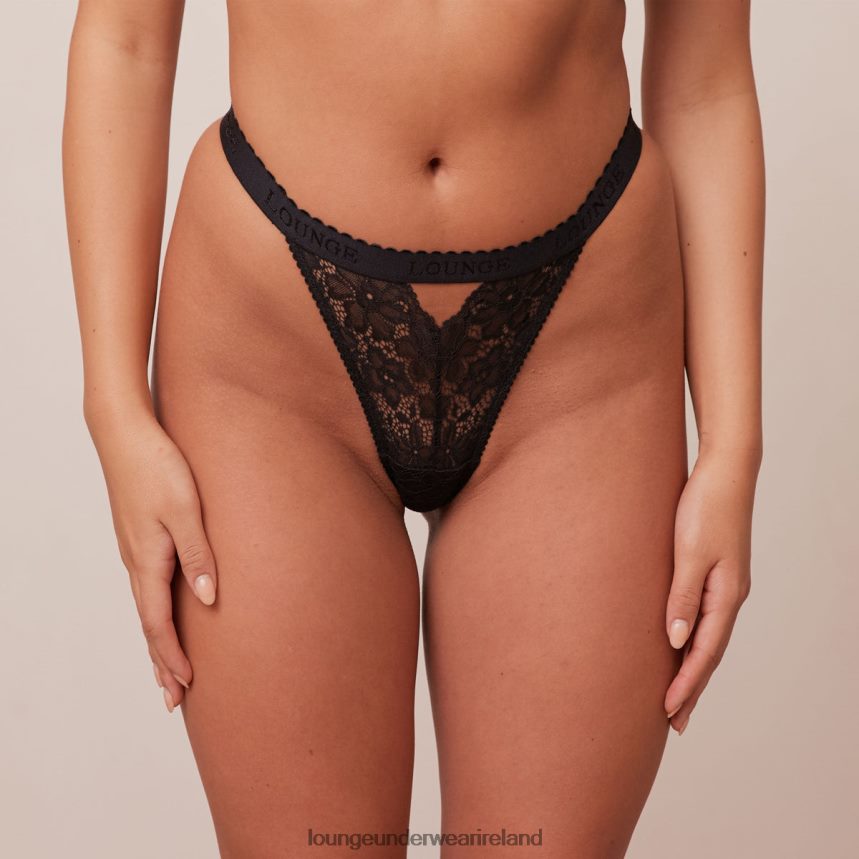 Lounge Underwear Women Flair Thong F2H42Z605 Black