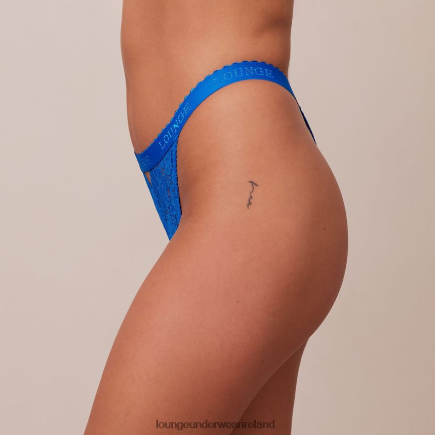 Lounge Underwear Women Flair Thong F2H42Z606 Cobalt Blue