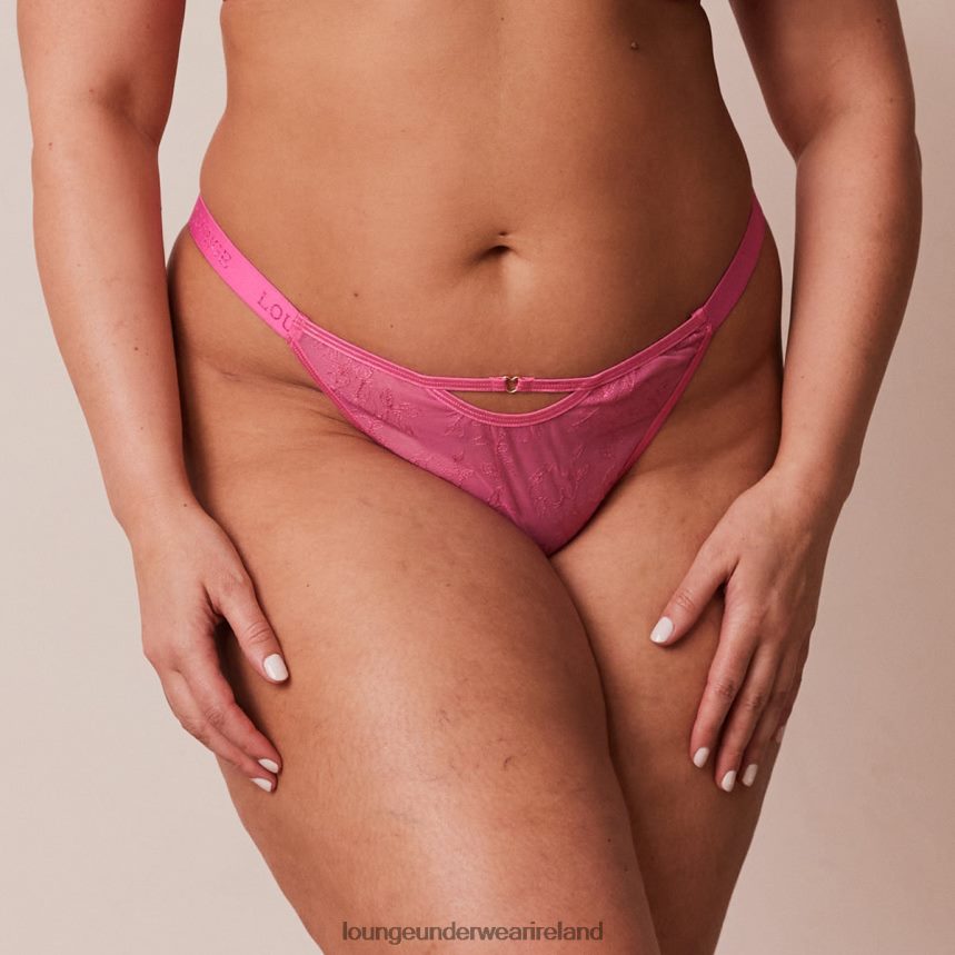 Lounge Underwear Women Grace Thong F2H42Z318 Hot Pink