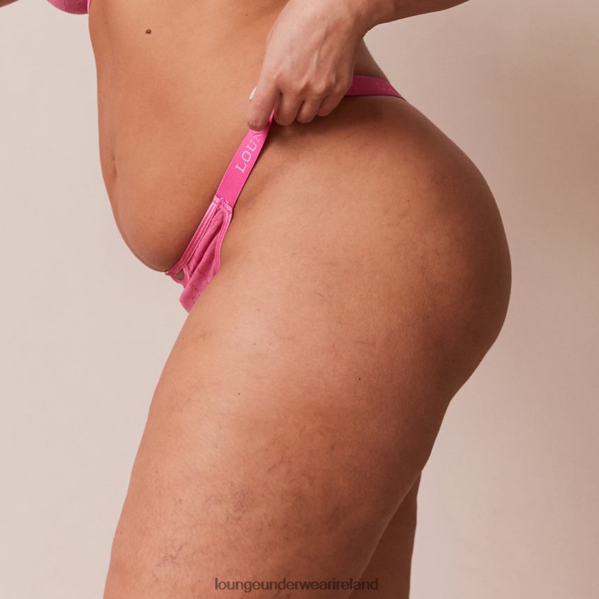 Lounge Underwear Women Grace Thong F2H42Z318 Hot Pink