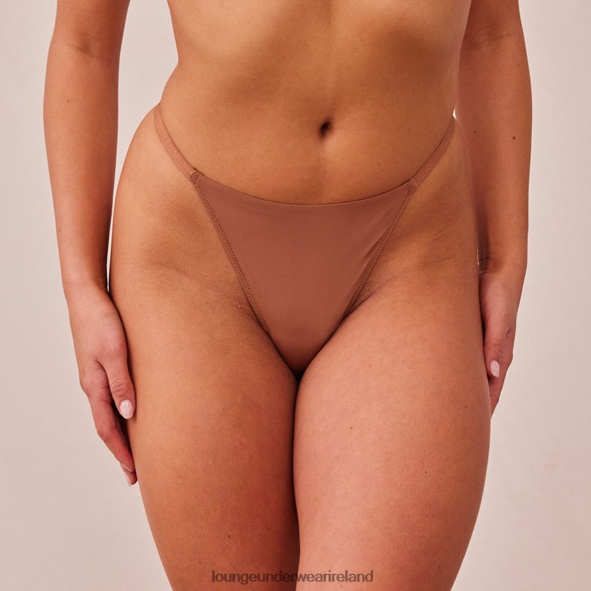 Lounge Underwear Women Light Thong F2H42Z500 Mocha