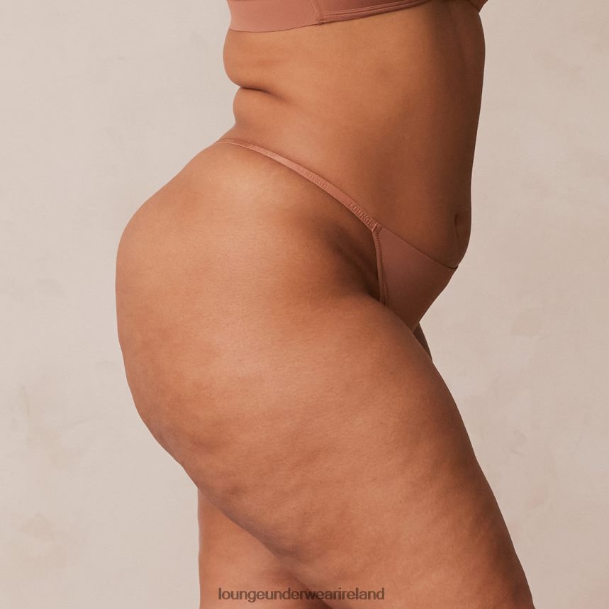 Lounge Underwear Women Light Thong F2H42Z500 Mocha