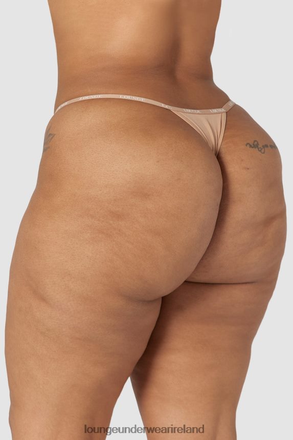 Lounge Underwear Women Smooth Thong F2H42Z543 Honey