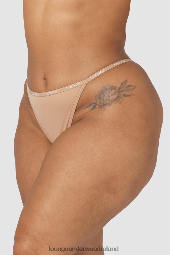 Lounge Underwear Women Smooth Thong F2H42Z543 Honey
