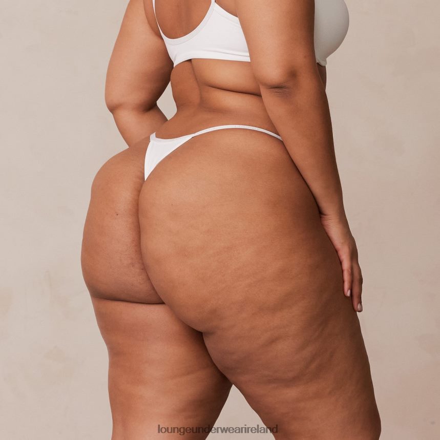 Lounge Underwear Women Smooth Thong F2H42Z544 White