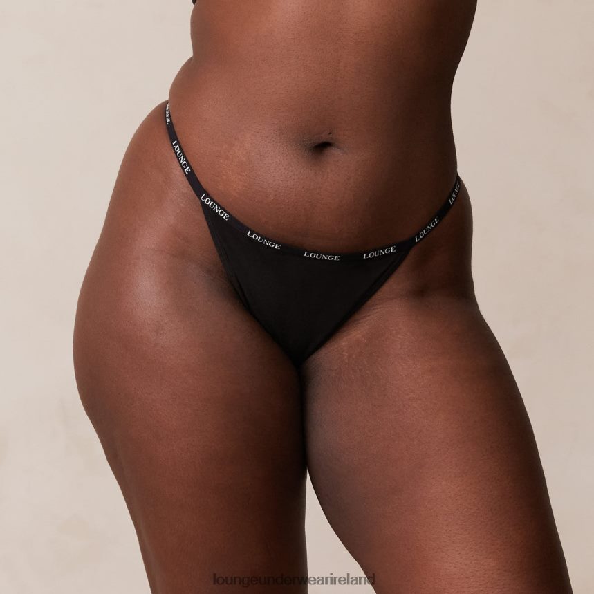 Lounge Underwear Women Smooth Thong F2H42Z700 Black