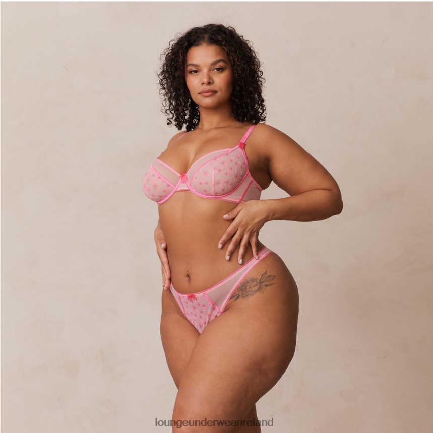 Lounge Underwear Women Thea Intimates Set F2H42Z267 Candy Pink