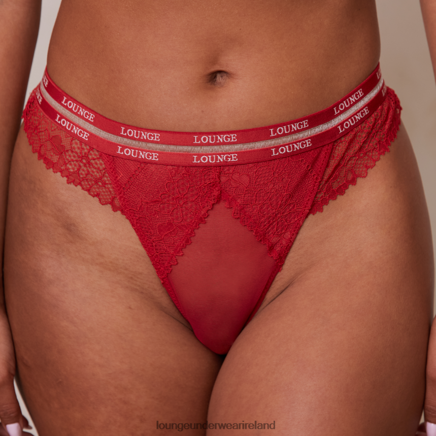 Lounge Underwear Women Vogue Thong F2H42Z284 Maroon