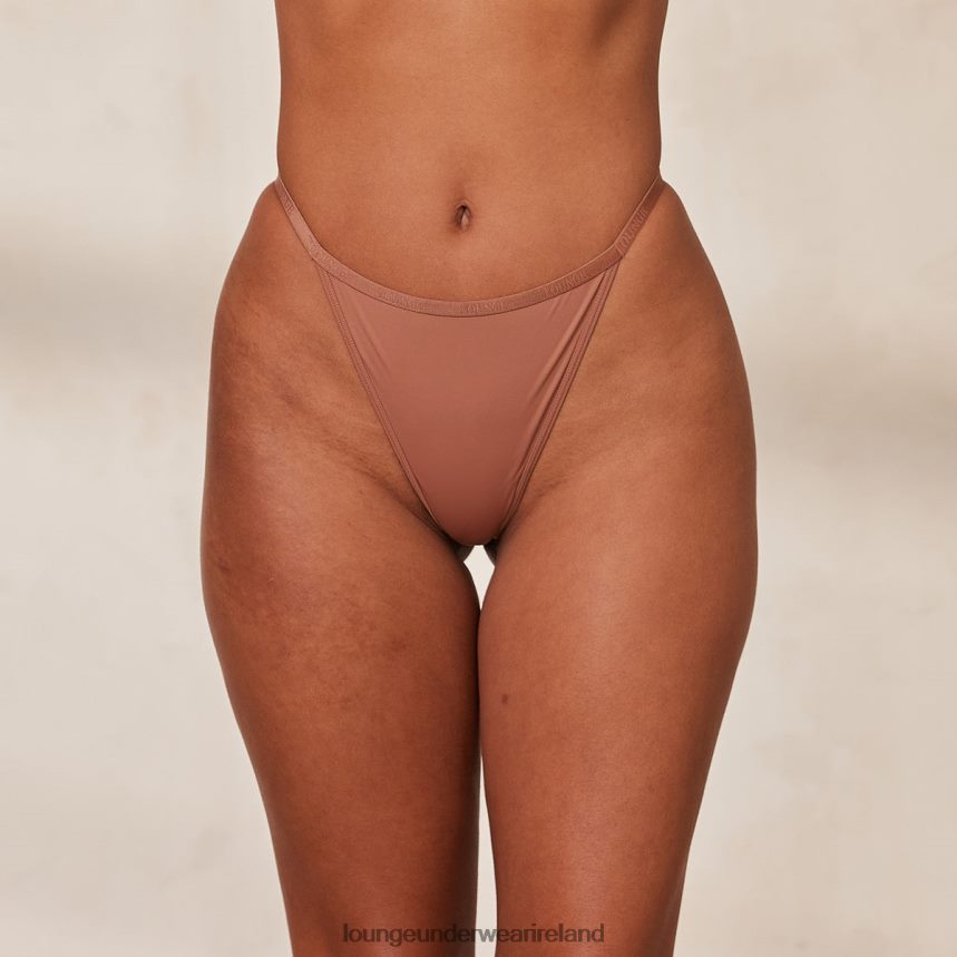 Lounge Underwear Women Your Everyday Thong F2H42Z521 Mocha