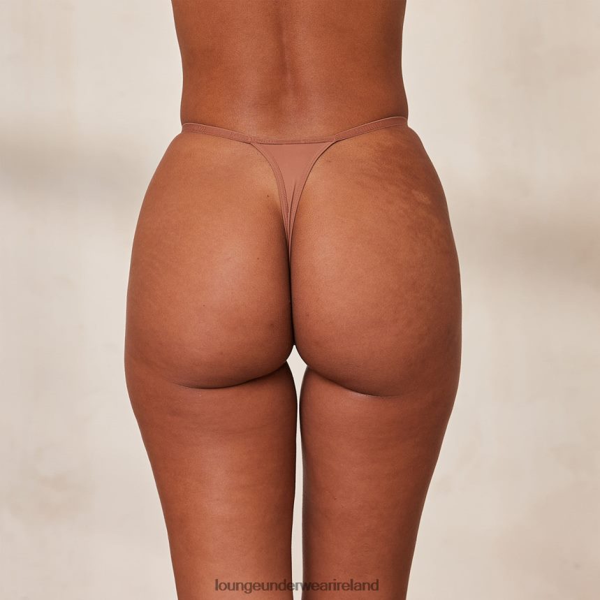 Lounge Underwear Women Your Everyday Thong F2H42Z521 Mocha