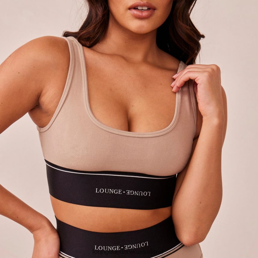 Lounge Underwear Women Bralette & Briefs Set F2H42Z237 Mink