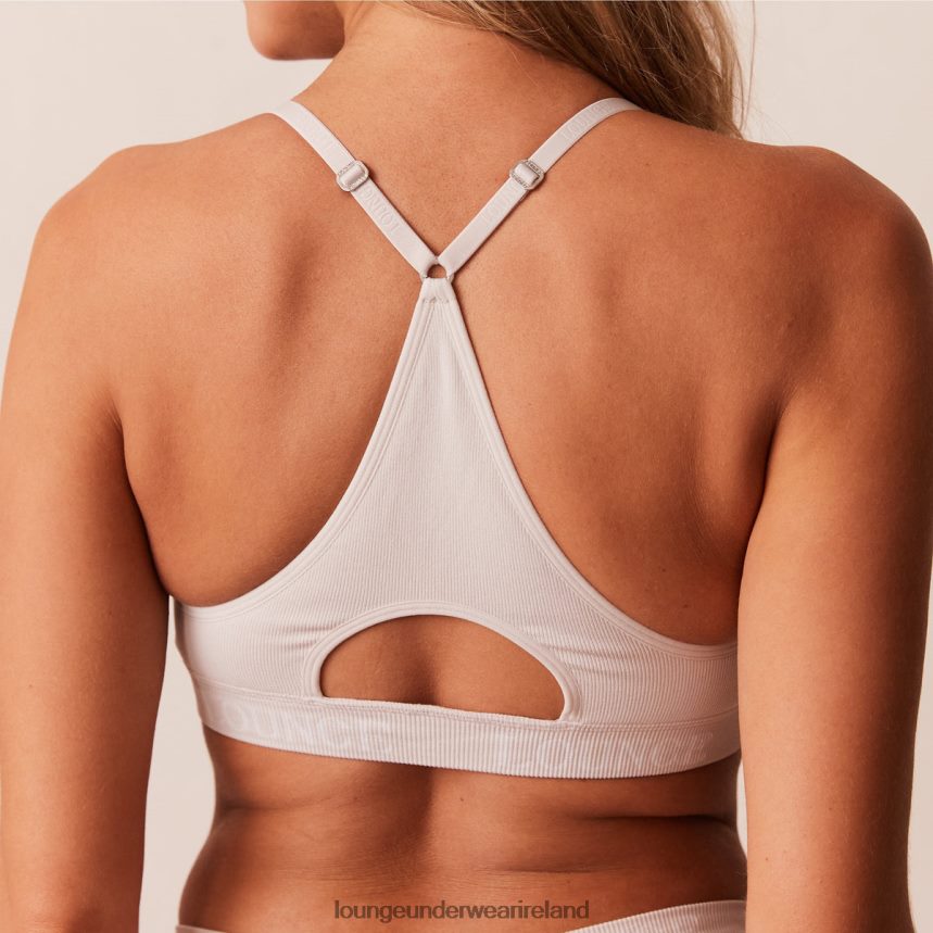 Lounge Underwear Women Seamless Bra & Thong/Briefs Set F2H42Z220 Cream